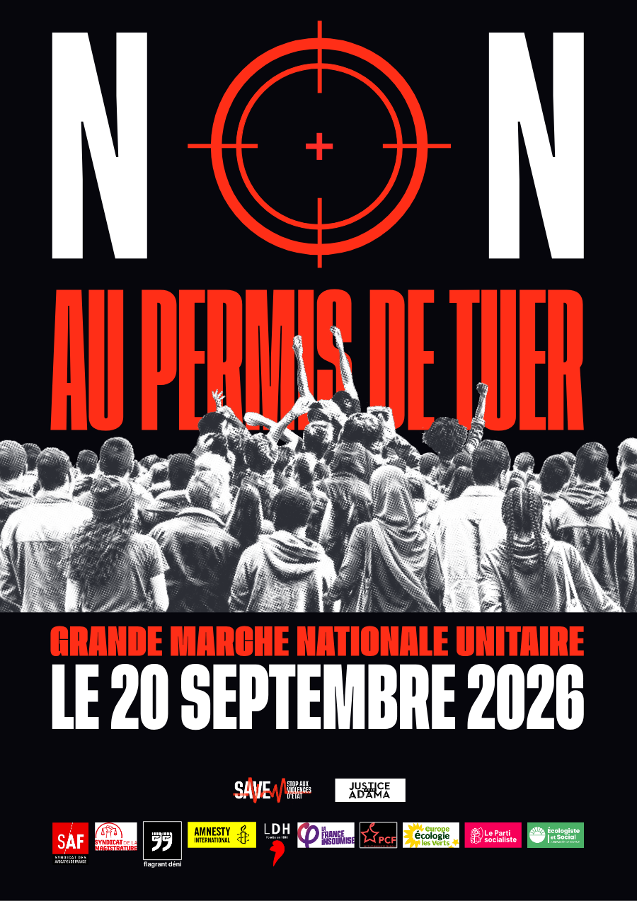 Affiche A3 — fond noir